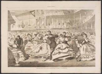 The Great Russian Ball at the Academy of Music, published in "Harper's Weekly," November 5, 1863, pp. 744-745