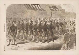 The Seventy-Ninth Regiment (Highlanders) New York State Militia, published in "Harper's Weekly," May 25, 1861, p. 239