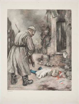 Untitled (German Soldier with Dead French Child)