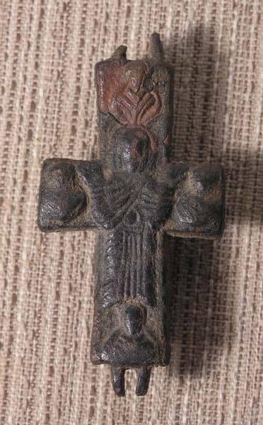 Cross With Raised Figures