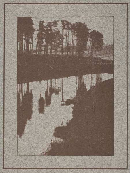 Untitled [silhouette photograph], published in "Camera Work," No. 3, July 1903