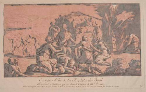 Sacrafice d'Elie et des Prophets de Baal