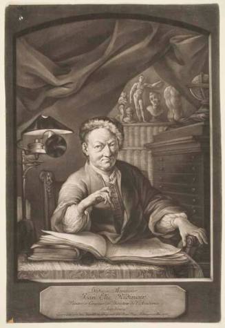 Self-Portrait of Johann Elie Ridinger