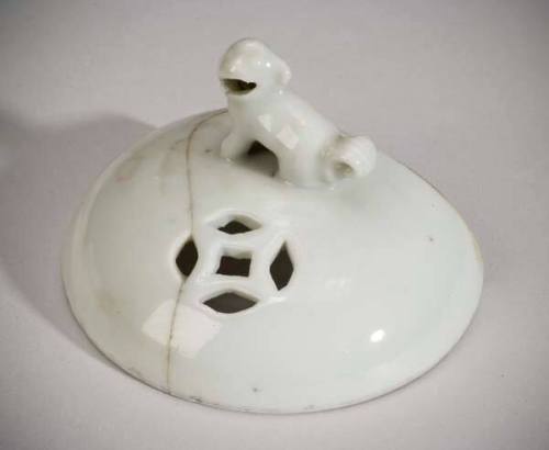 Small Blanc-de-Chine Covered Censer