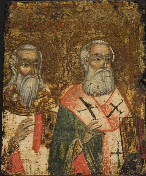 Icon of Two Saints