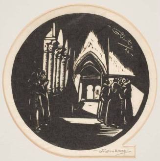 Untitled (Interior of an Abbey)