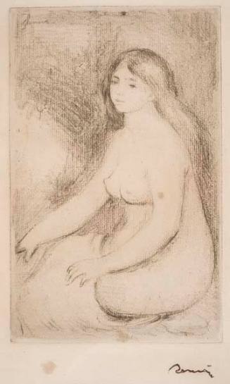 Baigneuse assise (Woman Bathing, Seated)