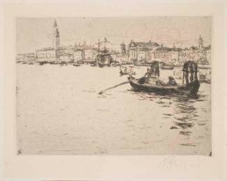 Untitled (Study of Grand Canal, Venice)