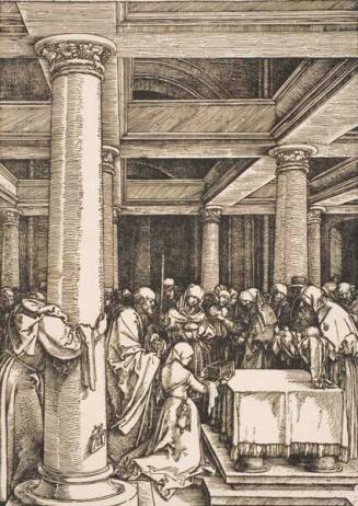 The Presentation of Christ in the Temple, plate 13 of 20 from the series "The Life of the Virgin"