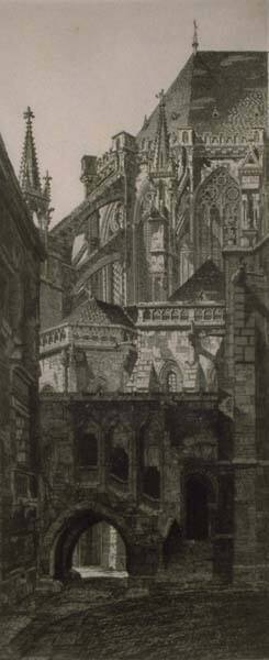 Abside de la Cathedrale de St. Pierre et St. Paul, Troyes