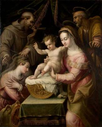 Holy Family with Saints Margaret and Francis