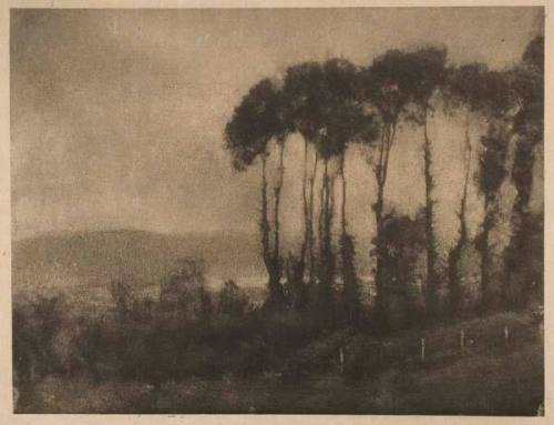 La Vallée de la Touques (Touques Valley), published in "Camera Work," No. 16, October 1906